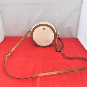 Michael Kors Canvas Canteen Crossbody Bag